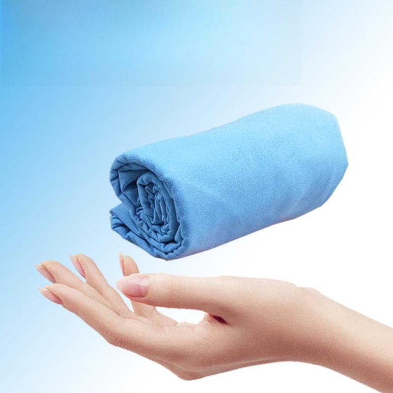 Quick-drying Swimming Fitness Bath Towel Strong Water Absorption and Sweat Absorption Unisex Warm Portable Beach Towel