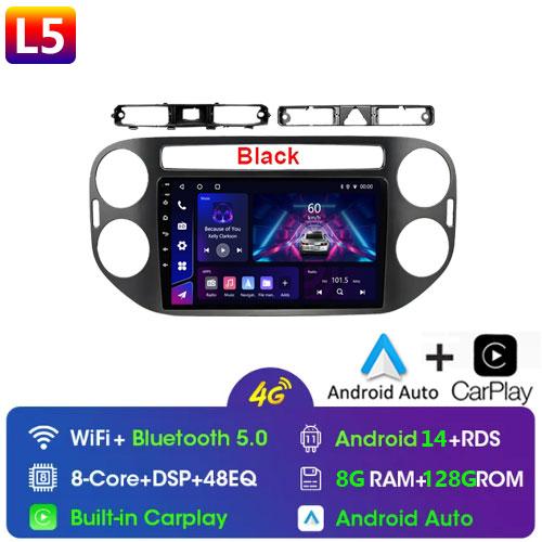 Fortress 9"Car Android 12 For VW Volkswagen Tiguan 1 NF 2006-2016 2Din Car Radio Multimedia Video Player GPS Stereo Navi CarPlay