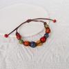Ethnisch Stil Keramik Verstellbares Armband Für Frauen Mädchen Mode Bunt Perlen Sommer Charme Armband Schmuck Zubehör