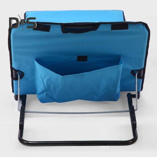 Folding Beach Mat Lounge Chair Adjustable Lightweight Waterproof Sand-proof Portable Travel Outdoor Camping Picnic Blanket with Back Support