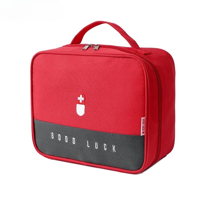 Portable Medicine Bag Cute First Aid Kit Medical Emergency Kits Organizer Outdoor Household Medicine Pill Storage Bag Travel