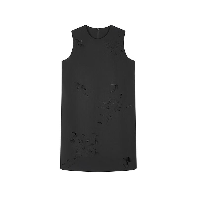 JNBY 2025 Autumn Sleeveless A-Line Knit Dress