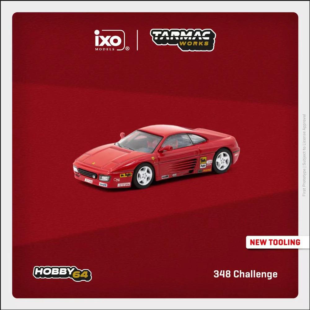 Tarmac Works In Stock 1:64 Ferrari 458 488 GT3 345 F355 Challenge Diecast Car Model Collection Toy Tarmac Works