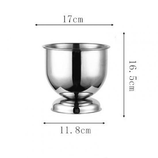 Golden Ice Bucket Creative Whisky Pivo Led Bucket Bar Nářadí na víno Nápoje Chladnička na víno Přenosná lednice na pivo držák na víno led