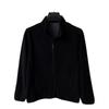 Men's Double-Sided Fleece Hoodie Jacket - Anti-Cold, Thickened, Solid Color, Stand Collar.