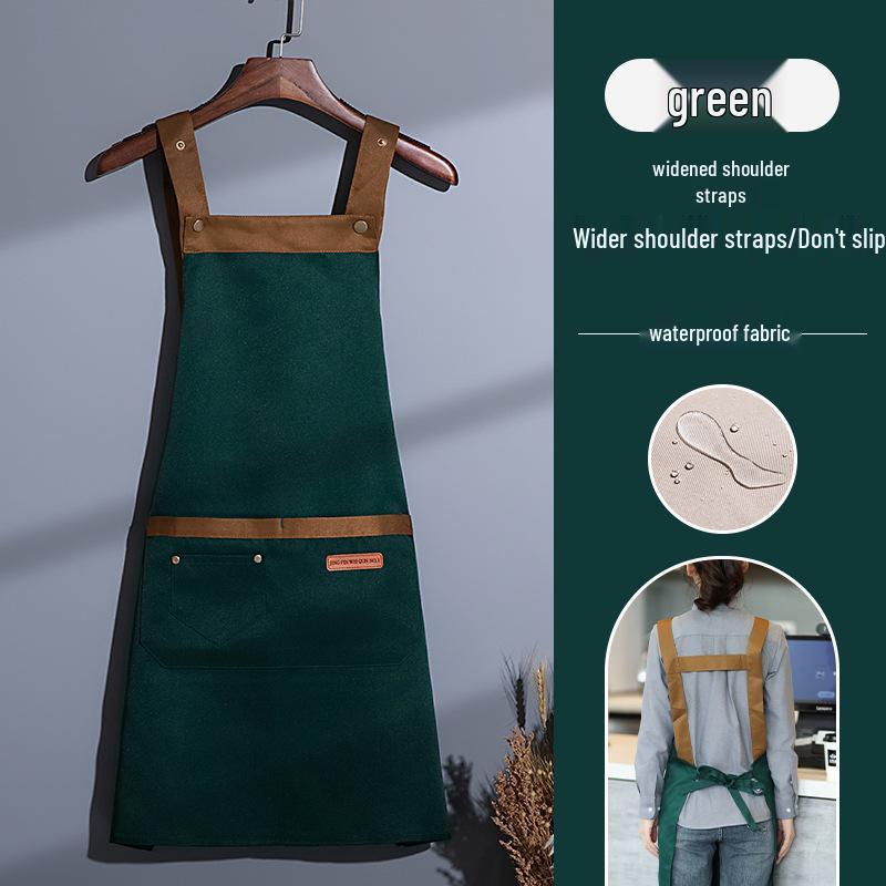 Personalized Waterproof Oil-Proof Apron – Stain-Resistant Kitchen Gift