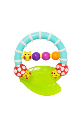 SASSY Sassy Teething Rattle Kamikami Caterpillar Ladybug Teaser for 3 Months and Cool To the Touch When Chilled In the Refrigerator TYSA80678 &