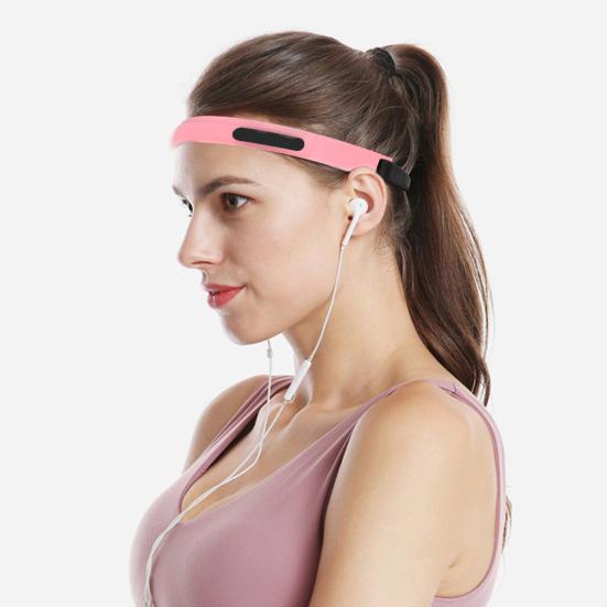 Banda pentru cap sport pentru bărbați și femei, curea elastică subțire pentru antrenament, cu cataramă reglabilă, banda de transpirație pentru alergare fotbal