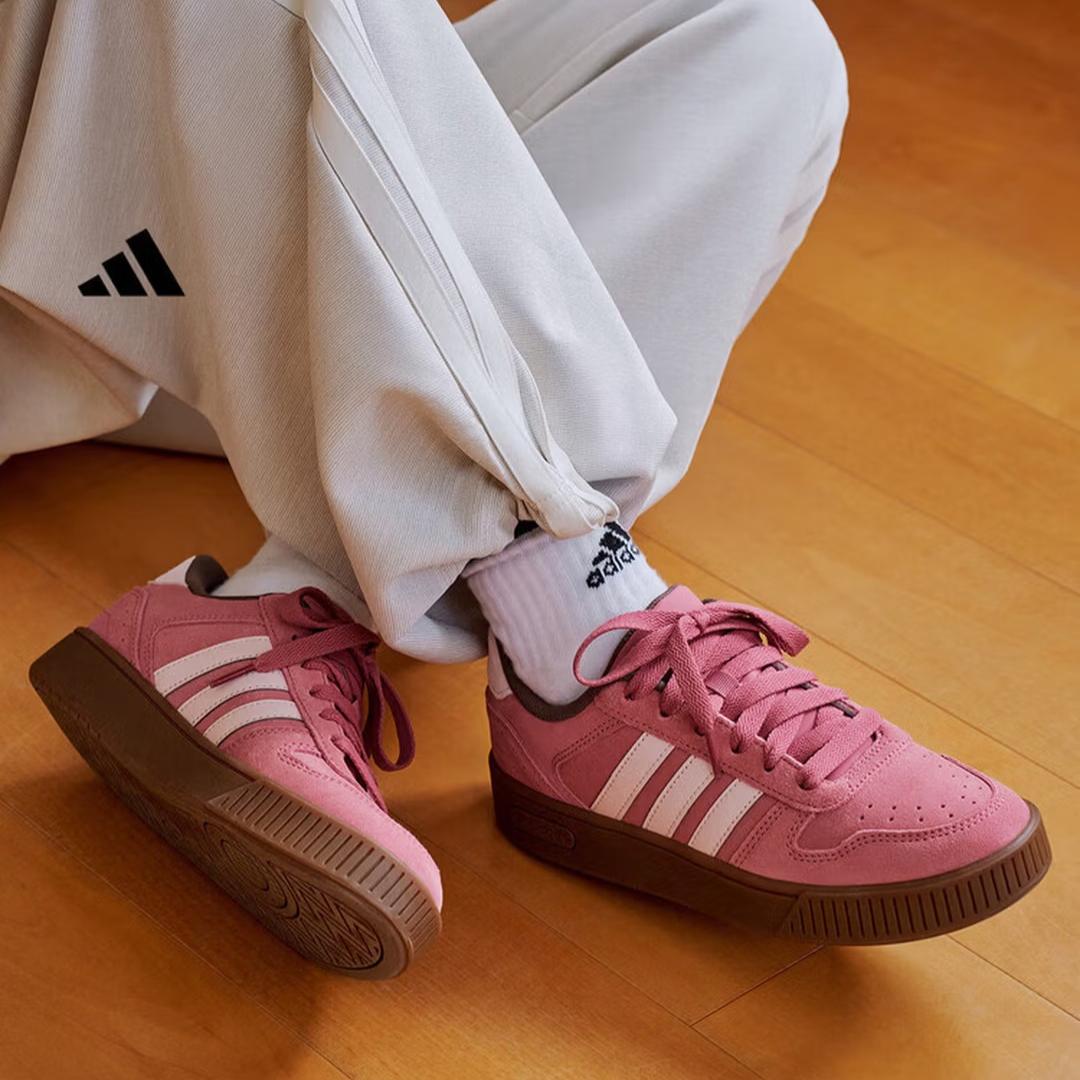 

Adidas Мелкие Зубцы D-PAD CLASSIC Баскетбольные Кроссовки для Мужчин и Женщин - KJ6986 35.5 розовый