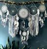 Nordic Five-Piece Feather Dream Catcher Wall Hanging Decor Set