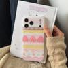 Sweet Cute Girl Series Lace Bowknot Cream Strawberry Cake Stars Shock Proof Phone Cover Case for iPhone 17 16 15 14 Pro Max