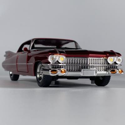 1:24 Scale Cadillac Eldorado Biarritz 1959 Series 62 Alloy Diecast Metal Model Desktop Ornaments Kids Gift Birthday Present Boys