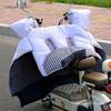 Universal Motorcycle Fleece Cover: Thickened, Waterproof, Windproof, Cold-Proof for All Seasons