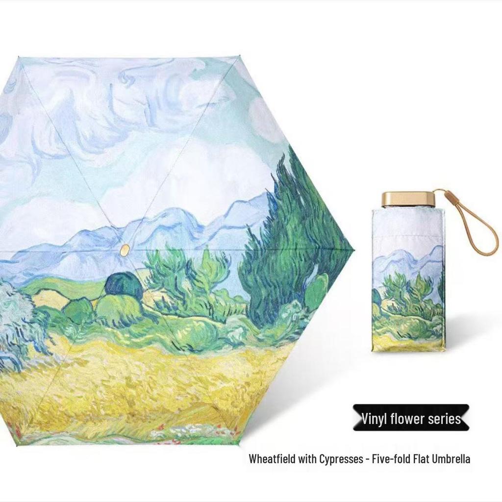 32-Bone Folding Dual-Use Women's Umbrella - Sun & Rain Protection, Anti-UV, Enlarged, Reinforced, Thickened Sunshade