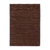 Shaggy Rug with Long Hairs, Silky Effect 190 X 200 Cm, Shaded Brown - THE DECO FACTORY - Viking