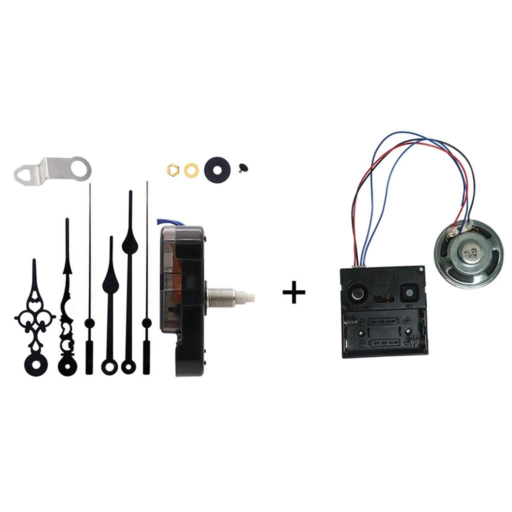 Mechanizm Ruchu Zegara Ściennego Kwarcowego z Wahadłem Pudełko Muzyczne Zestaw Naprawczy DIY do Naprawy Wymiany Dekoracji Domowych