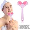 New Pink Roller Massager Facial Massage Face Lifting Body Slimming Muscle Pressure Acupoint Stimulation Body Manual Masssager