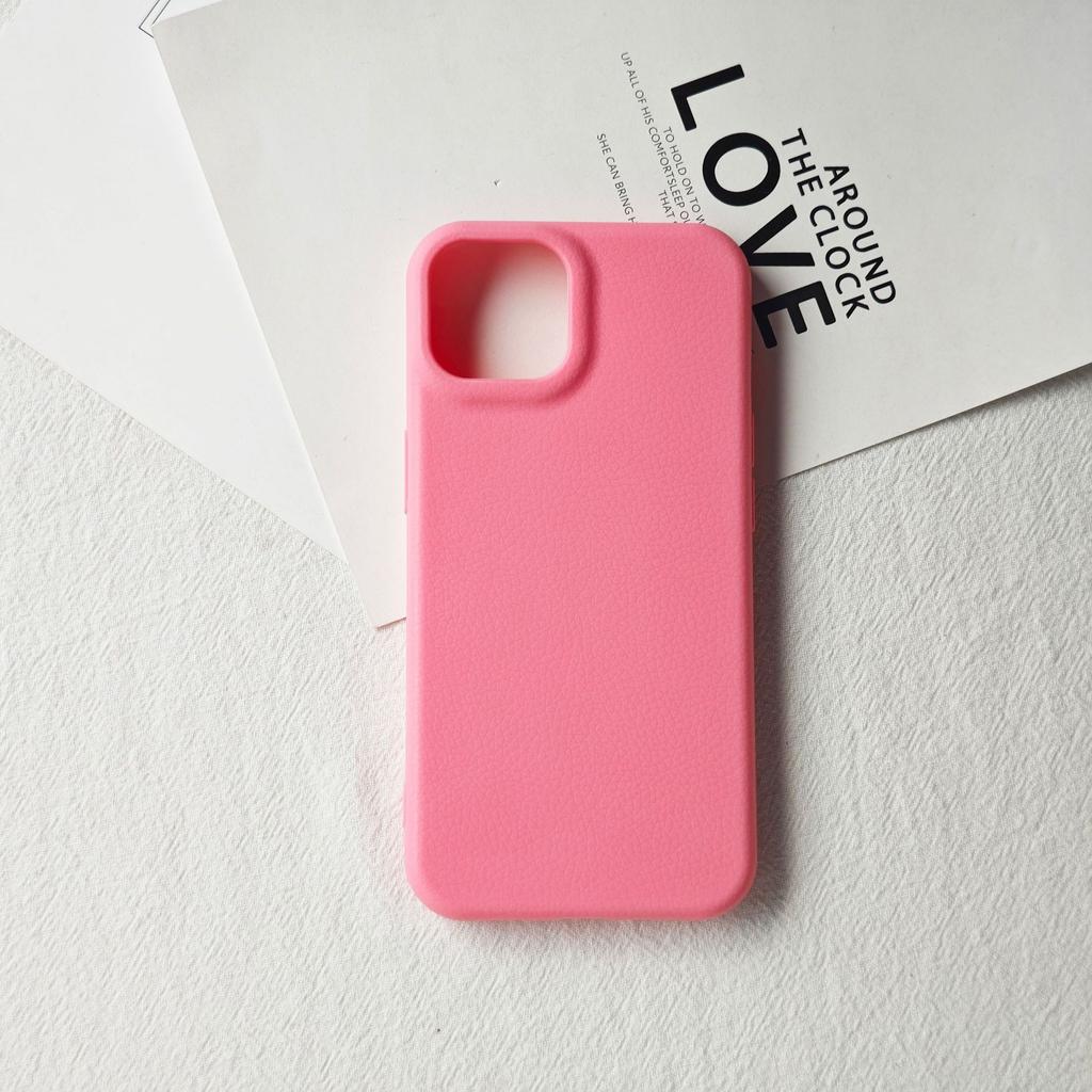 Leather Texture TPU Soft Case Compatible with iPhone 16 Pro Max Apple 13/14 Phone Case Manufacturer Wholesale Styles Materials