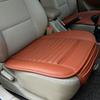 Universal Black Car Front Seat Cover Breathable PU Leather Seat