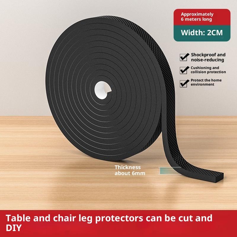 Non Slip Furniture Pads Self Adhesive Rubber Furniture Leg Protectors Heavy Duty Floor Protectors For Chairs Tables Sofas Floors