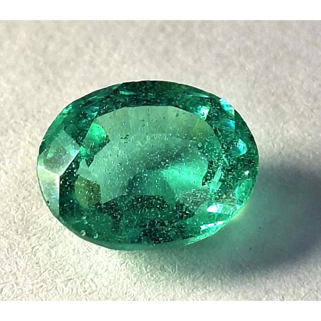 Stunning Green Zambian Emerald Natural Oval Cut 6-8 Ct Certified Loose Gemstone