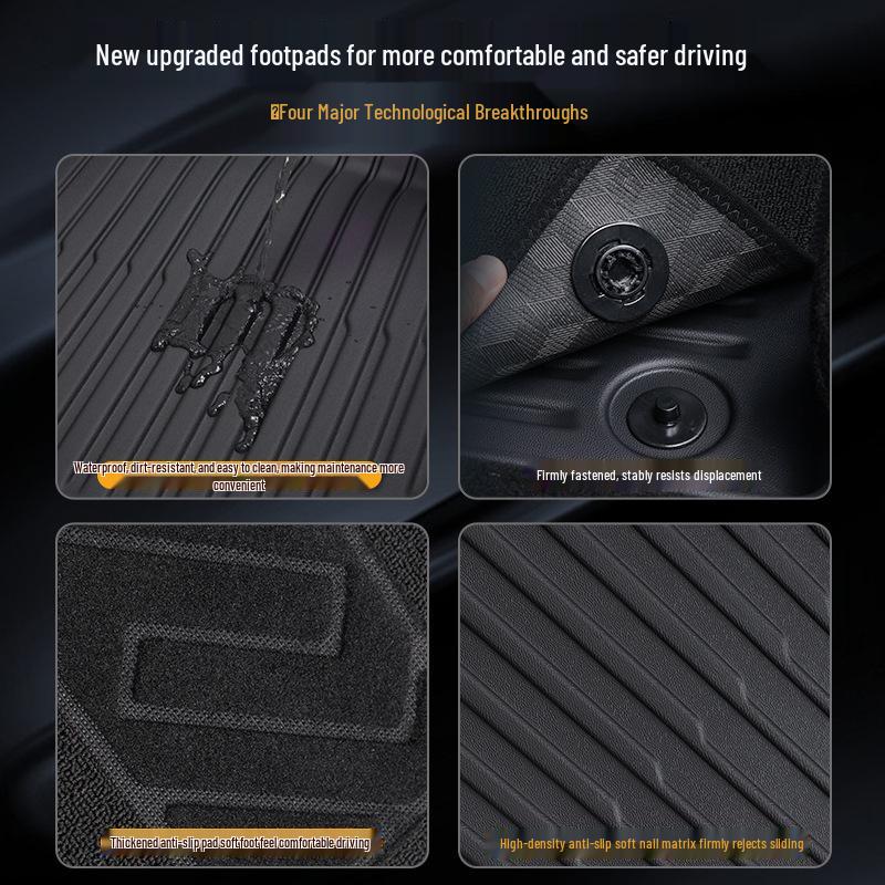 TPE Floor Mats for Tesla Model 3 Interior & Trunk