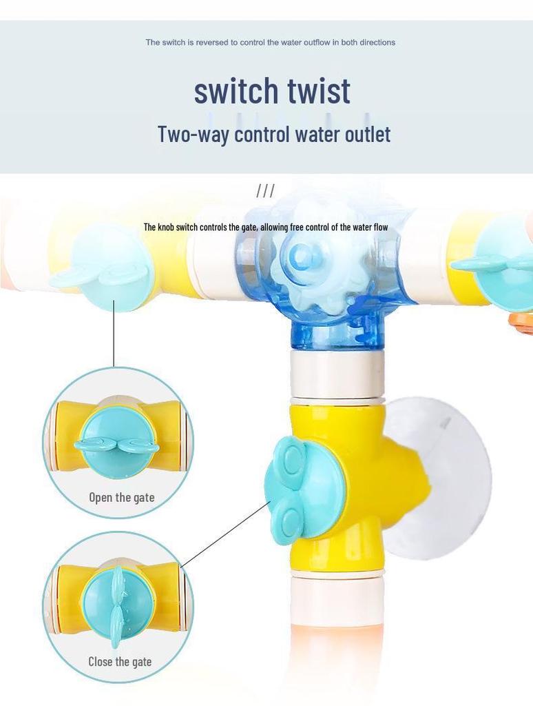 Cross-border Dinosaur Water Spray Spinner Toy for Infants & Toddlers - Fun Bath & Shower Play