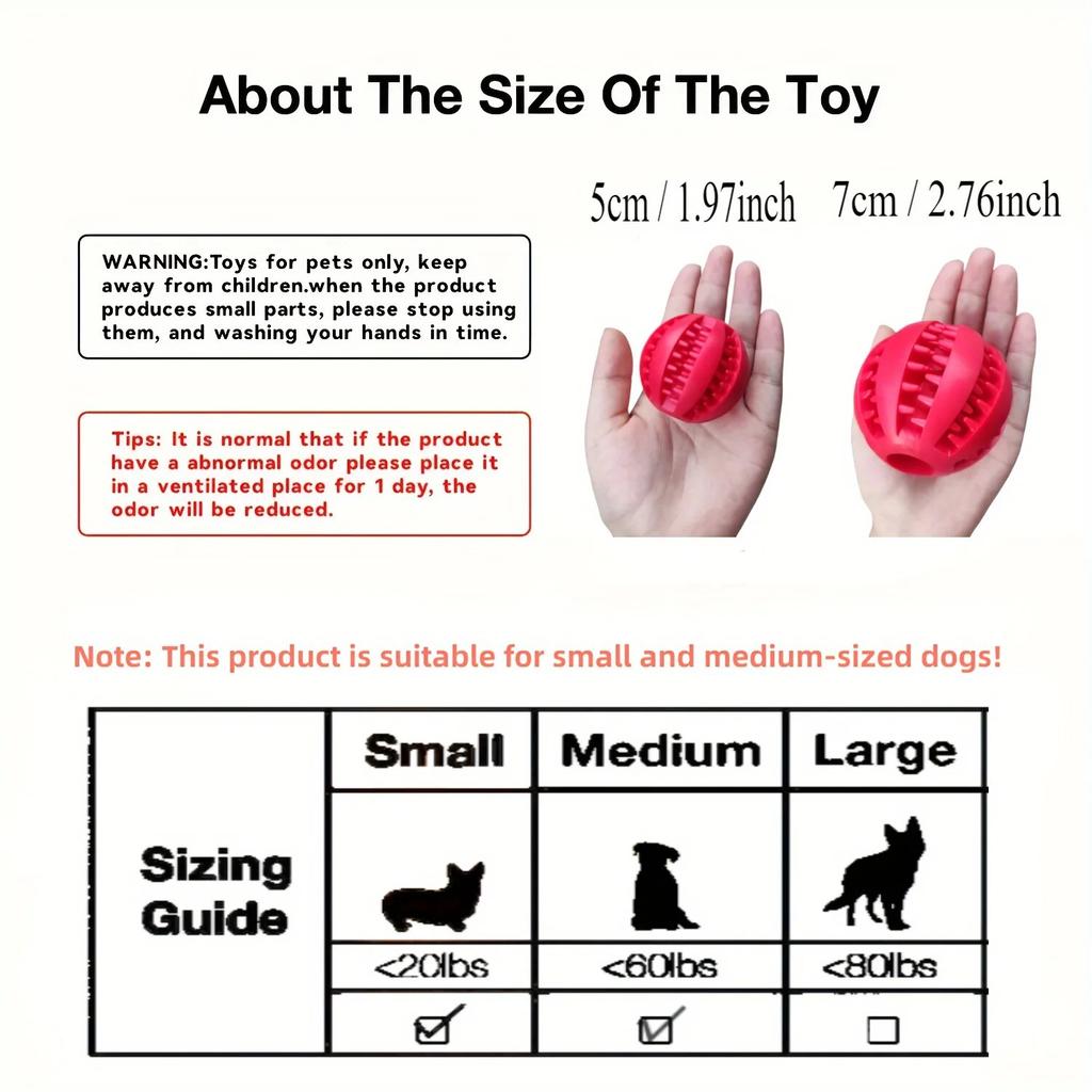Cat And Dog Shared Anti Bite Toy Ball, Pet Teeth Grinding And Cleaning Interactive Tool For Relieving Boredom