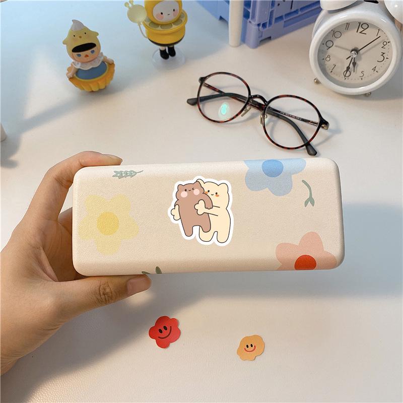 90-Piece Cute Cartoon Girl Stickers for Journal, Diary, or Phone Decoration