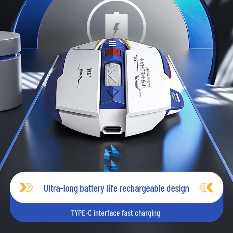 INPHIC Wireless Rechargeable Silent Office Mouse