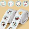 500PCS Puppy Roll Stickers Notebook Colorful Sketchbook Graffiti Phone Scrapbooking Motorcycle Motorcycle Harajuku Sticker