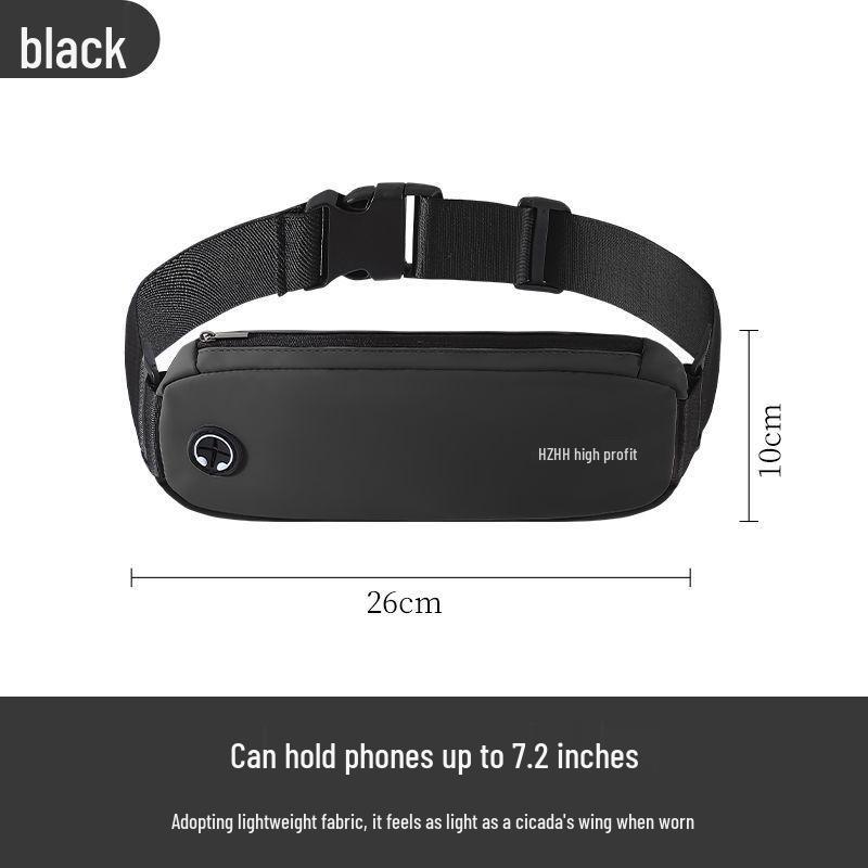 Women's Waterproof Running Waist Pack - Large Capacity, Invisible Storage for Outdoor Fitness & Travel