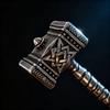 316L Stainless Steel Mjolnir Thor Hammer Pendant Necklace Viking Jewelry Gift For Men Norse Mythology Odin Rune