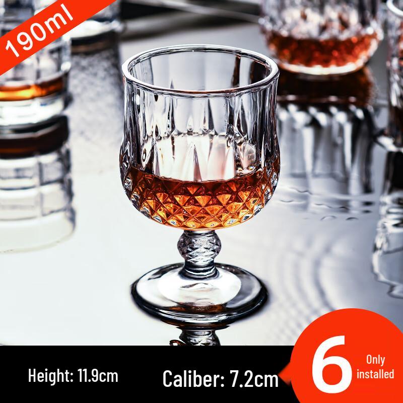 Versatile 190ml Stemmed Glass Set
