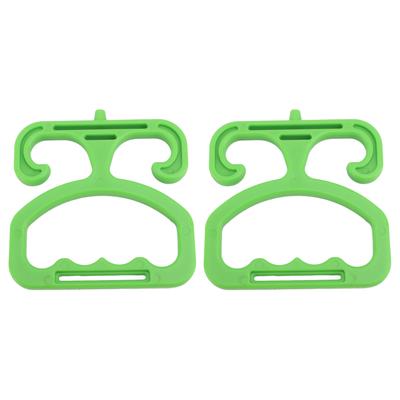 2Pcs Grocery Bag Carrier Labor Saving Heavy Duty Shopping Bag Handle Grip Holder