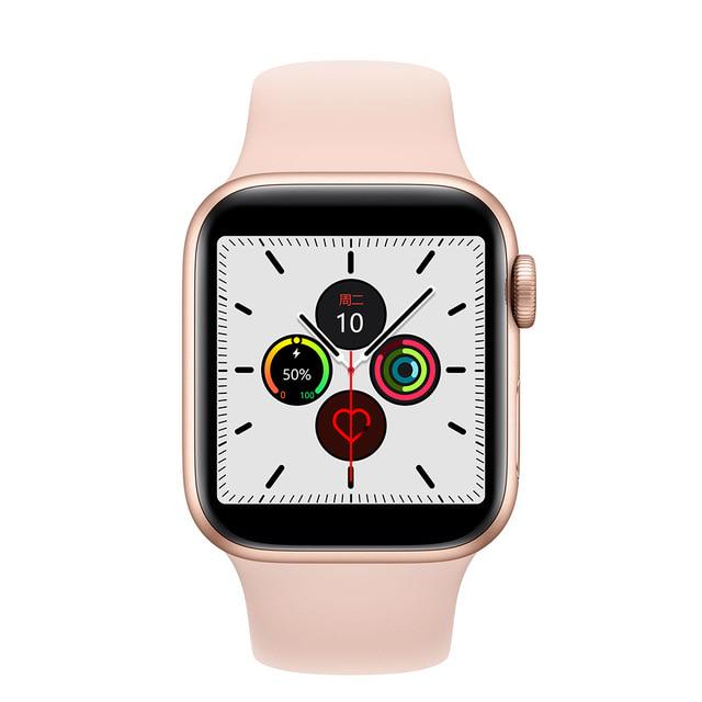 Reloj inteligente Hombres Mujeres Serie 5 Monitor de frecuencia cardíaca  Fitness Tracker Sport Smartwatch Pulsera T600 comprar a buen precio —  entrega gratuita, reseñas reales con fotos — Joom