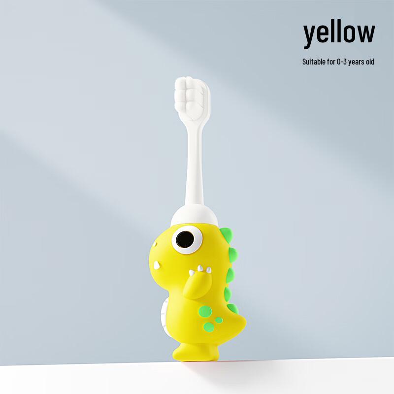 Dinosaur Doctor Standable Soft Bristle Toddler Toothbrush
