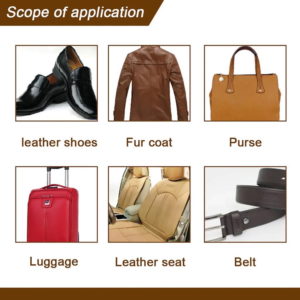 100g Leather Maint Ains Cream and Shoes Boots Bag Repair Polishing Cleaner Leather Coat Car Seats Deeply Nourishing Care
