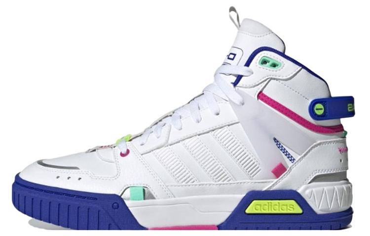 Adidas Neo D Pad  White Blue Purple  HQ6556 36