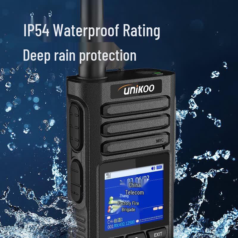UNIKOO 4G Dual-Mode Long-Range Public Network Walkie-Talkie (CN Version)