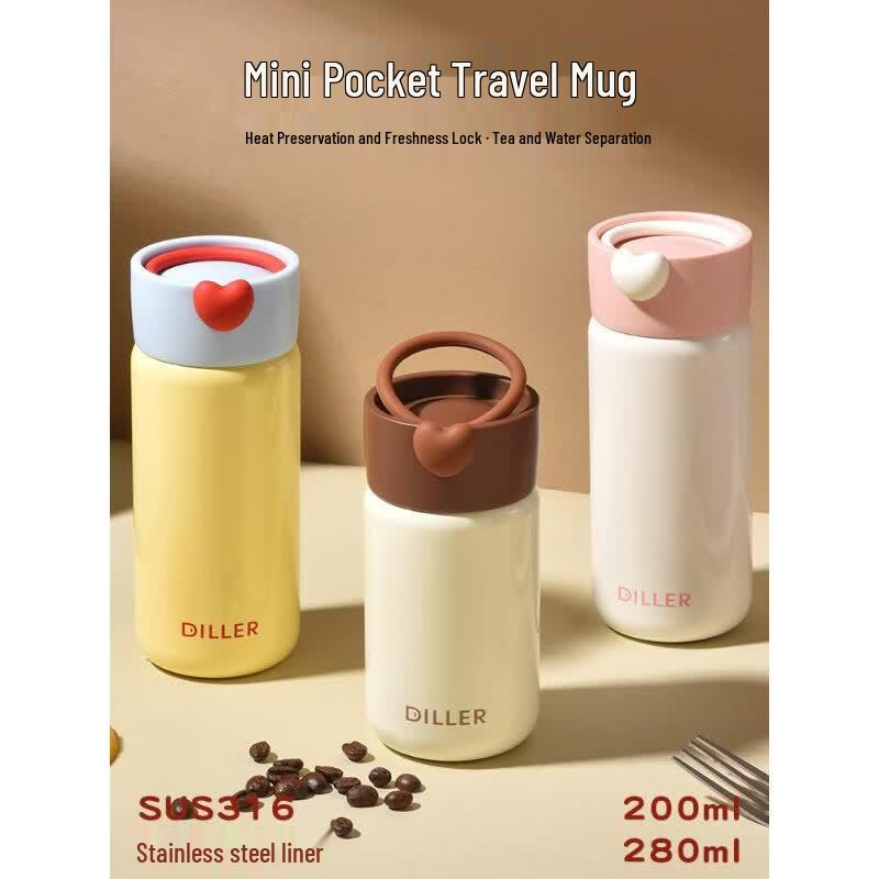 Diller 316 Stainless Steel Cute Thermal Cup