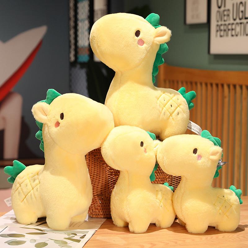 26-70CM Niedliches Einhorn Plüschtier Stoffpuppe Voll gefüllt Ananas Pferd Plüschtier Kissen Spielzeug für Kinder Mädchen Schönes Geschenk