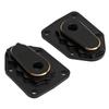 2PCS RC Steering Knuckle Portal Covers Brass Outer Portal Drive Housing Cover for Axial 118 UTB18