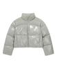 Covernat Woman Rds Women'S Civic Glossy Short Puffer Sage Gray