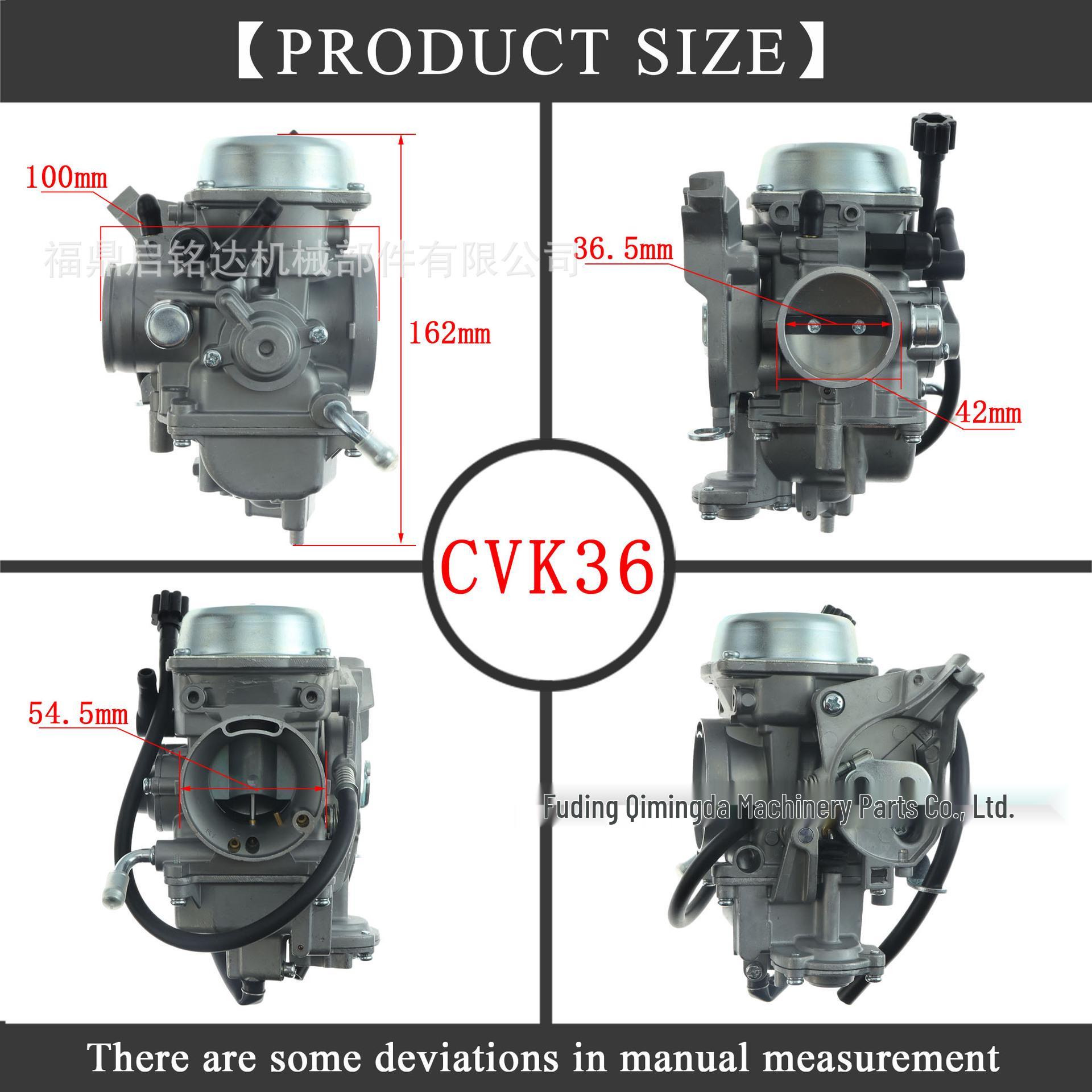 Arctic Cat TRV 500 ATV Motorcycle Carburetor (2003, FIS, 36mm CVK)