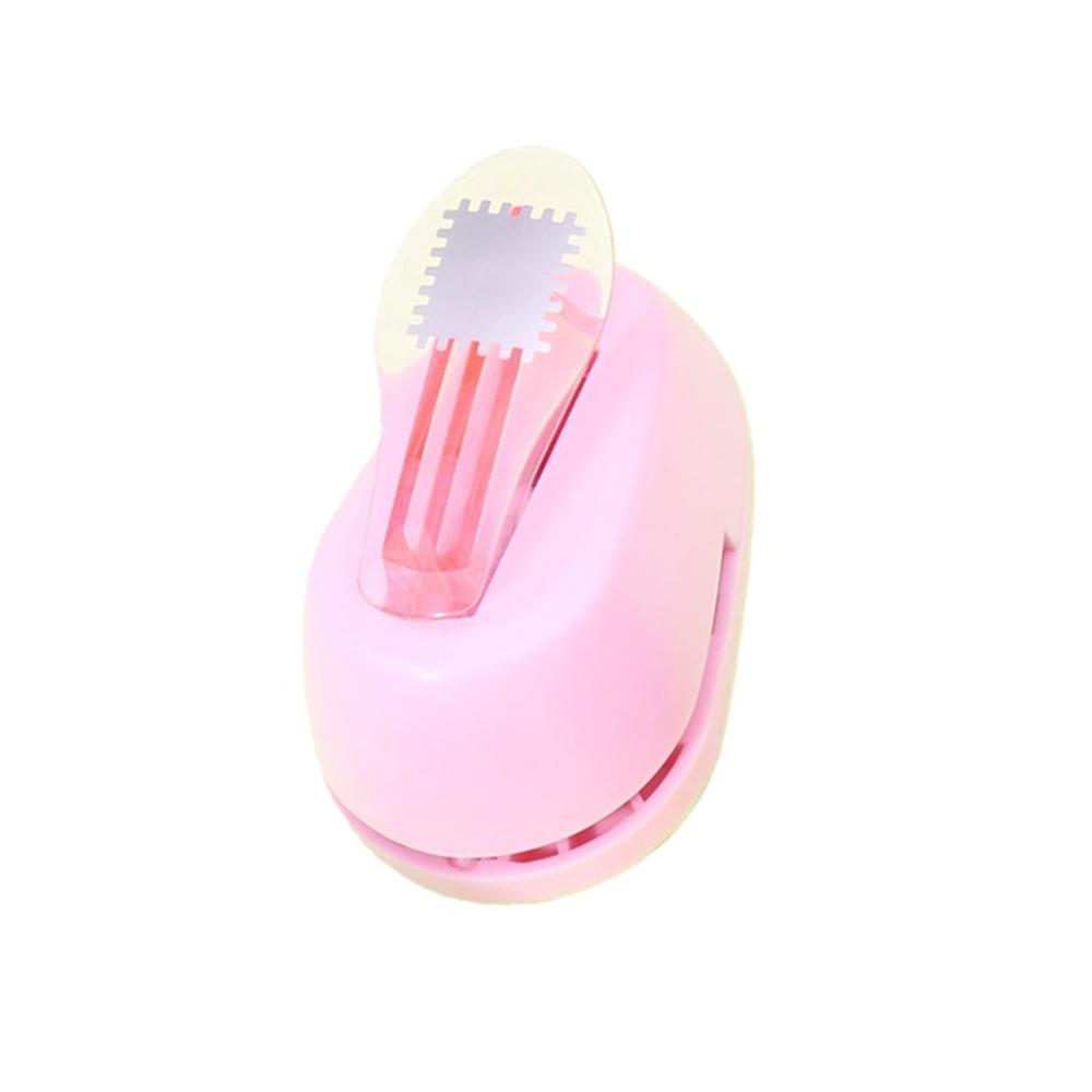 

Новый штамп-бордюр DIY дырокол форма штампа крафт-дырокол машина для тиснения дырокол для круглых отверстий зубчатый дырокол эмбоссер DIY инструмент розовый