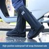 Unisex Waterproof High-Top 360° Coverage Rain Boots with Thickened, Wear-Resistant Design