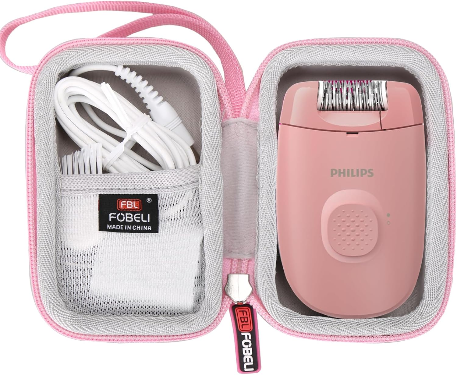 

Hard Case Compatible with Philips Epilator Series 2000 BRE227/00 & Satinelle Essential BRE235/04 & Philips HP6401/Braun Epilator United States