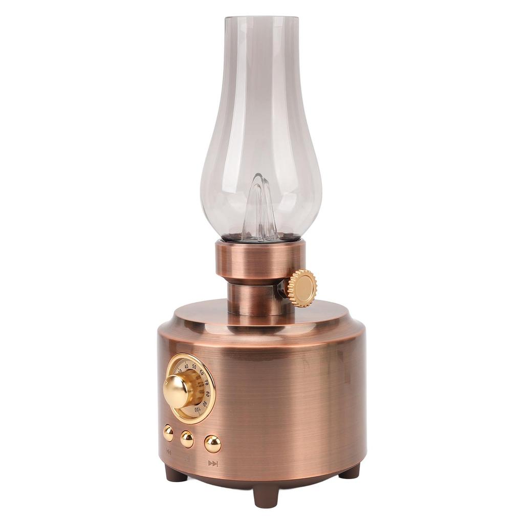 Speaker Vintage Table Lamp Support USB Memory Card   Input Wireless Speaker for Bedroom Bar