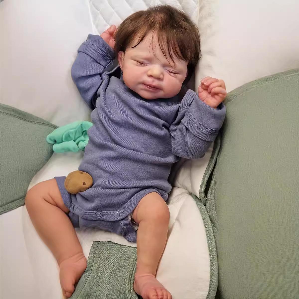 19-inch Pascale Lifelike Newborn Reborn Baby Doll 19 inches
